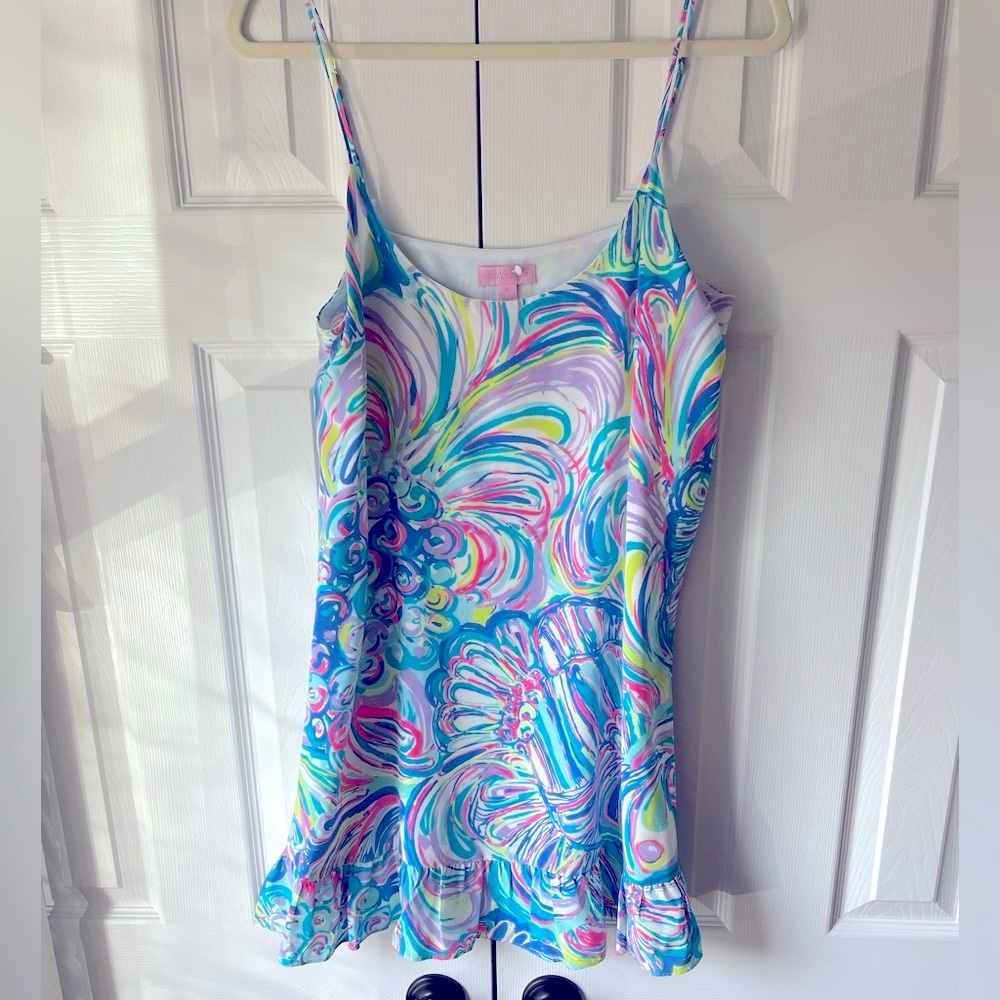 Lilly Pulitzer Zanna Silk Dress in Guilty Pleasure